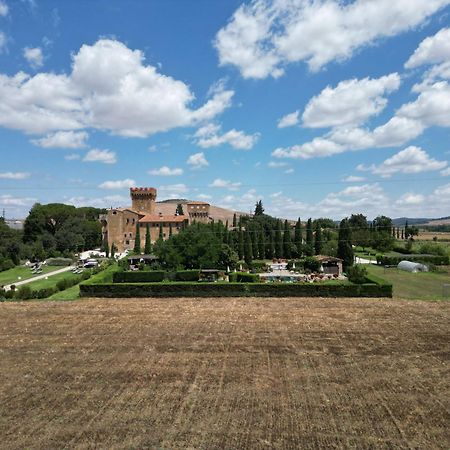 Agriturismo Castello La Grancia Di Spedaletto Villa Pienza Bagian luar foto