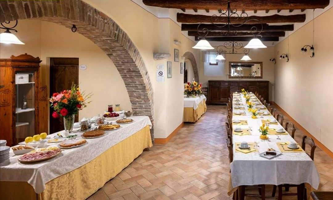 Agriturismo Castello La Grancia Di Spedaletto Villa Pienza Bagian luar foto