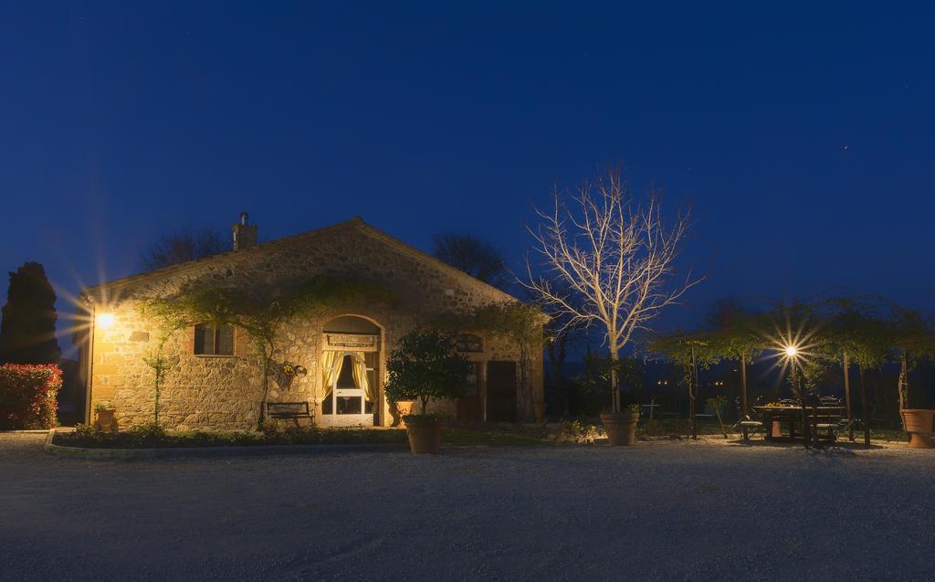 Agriturismo Castello La Grancia Di Spedaletto Villa Pienza Bagian luar foto