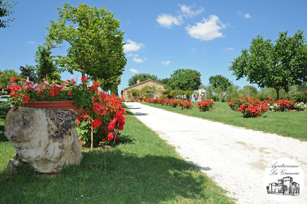 Agriturismo Castello La Grancia Di Spedaletto Villa Pienza Bagian luar foto