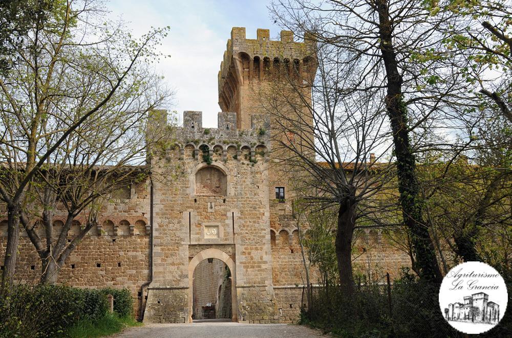 Agriturismo Castello La Grancia Di Spedaletto Villa Pienza Bagian luar foto